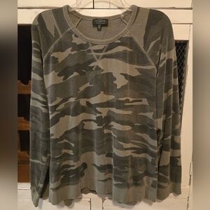 Lucky Brand Camo Sweatshirt